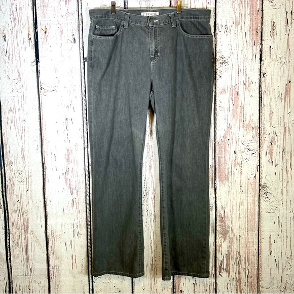 J BRAND Size 31 Tyler Grey Cotton Blend Tapered Slim Five Pockets Jeans main image 0
